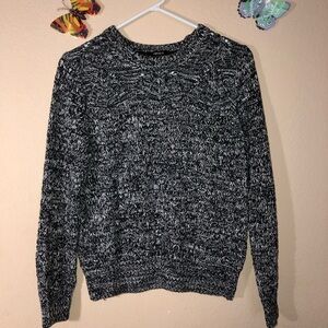 Forever 21 Sweater, Small, looks like spider web detail around neck, EUC,